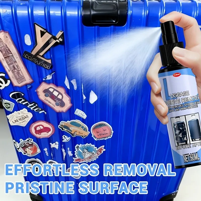 Best & Strong Sticker & Adhesive Residue Remover – Car, Labels & Travel Use