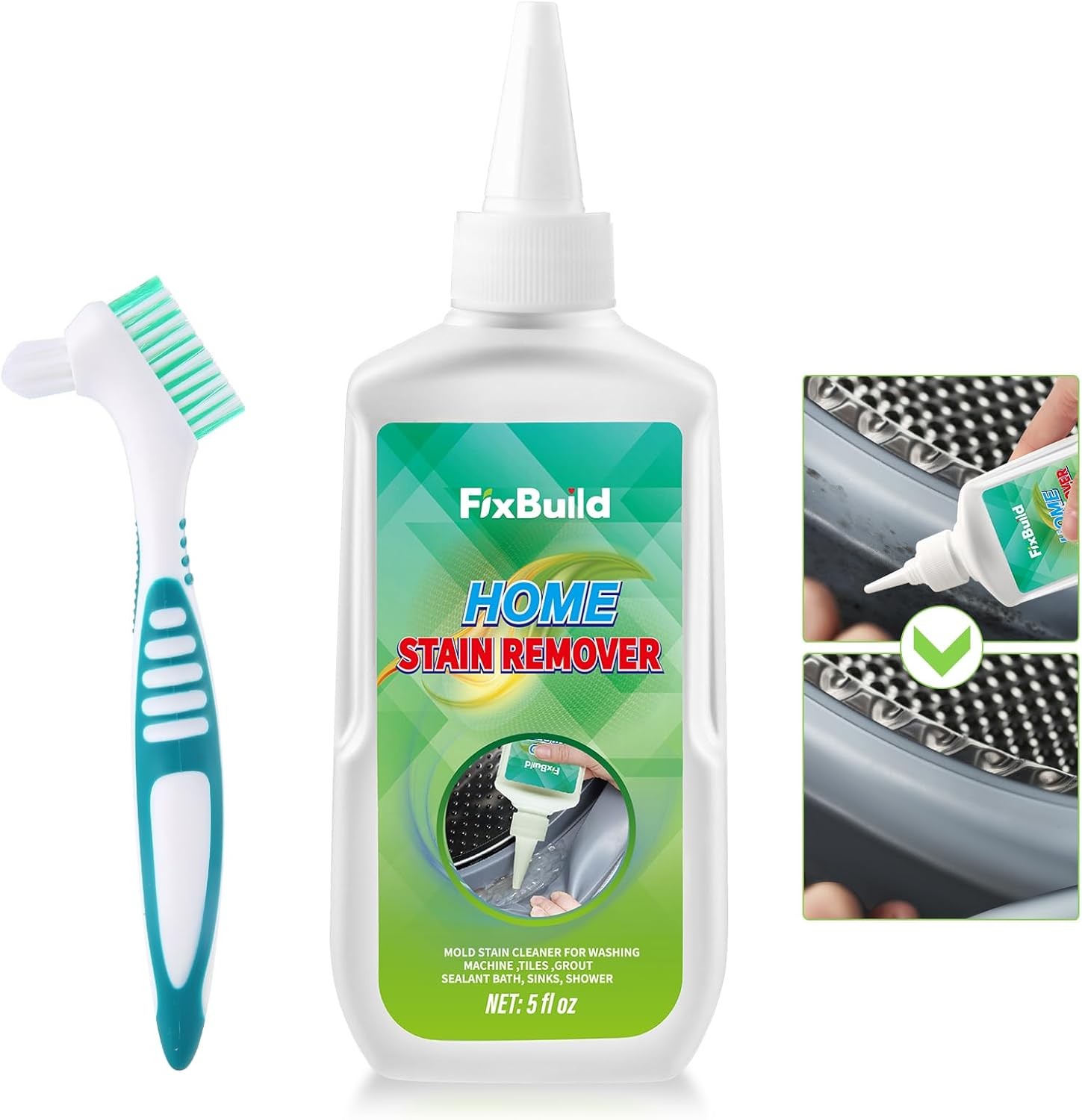 Home Remover Gel Heavy Duty Stain Cleaner Multi-Purpose Cleaner Applied to