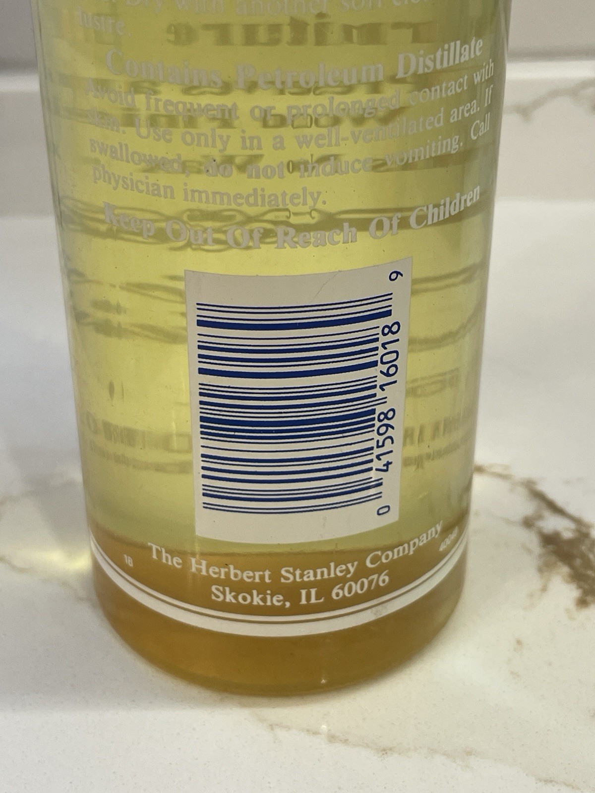 Weiman Lemon Oil Furniture Polish Wood Clean Preserve Sunscreen 16 f oz 95% Full