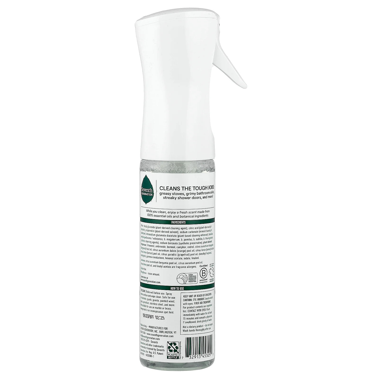 Ultra Deep Multi-Surface Cleaner, Grapefruit & Orange Blossom, 9.4 fl oz (278