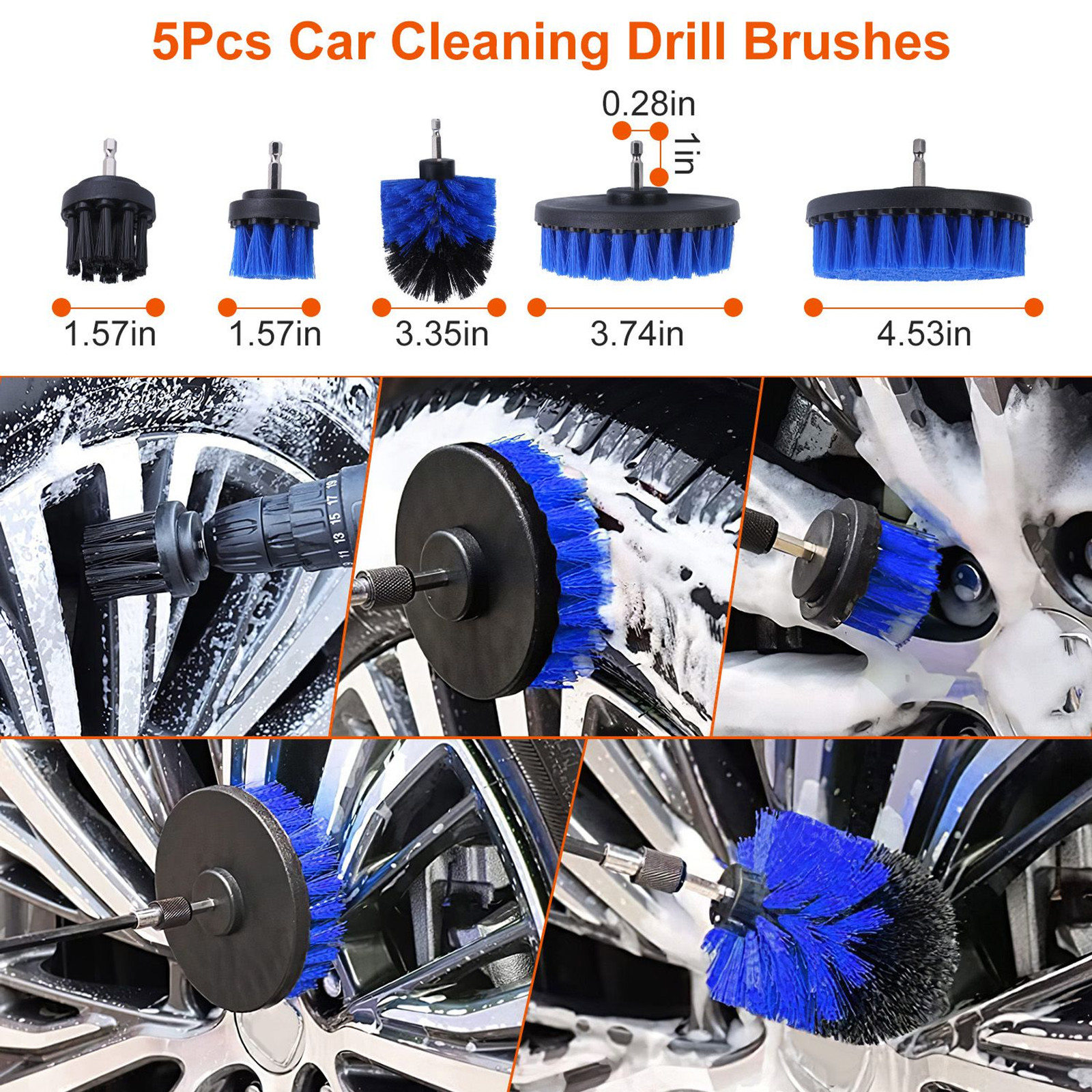 26 Pcs Car Detailing Brush Kit
