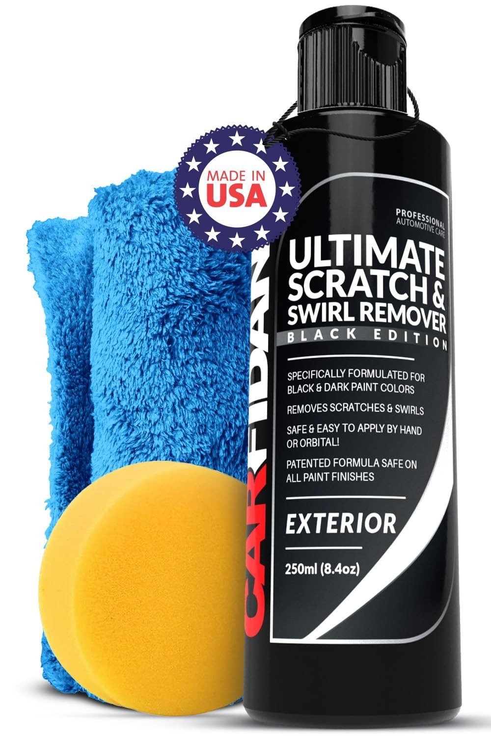 Carfidant Black Scratch and Swirl Remover – Car Scratch Remover for Vehilces …