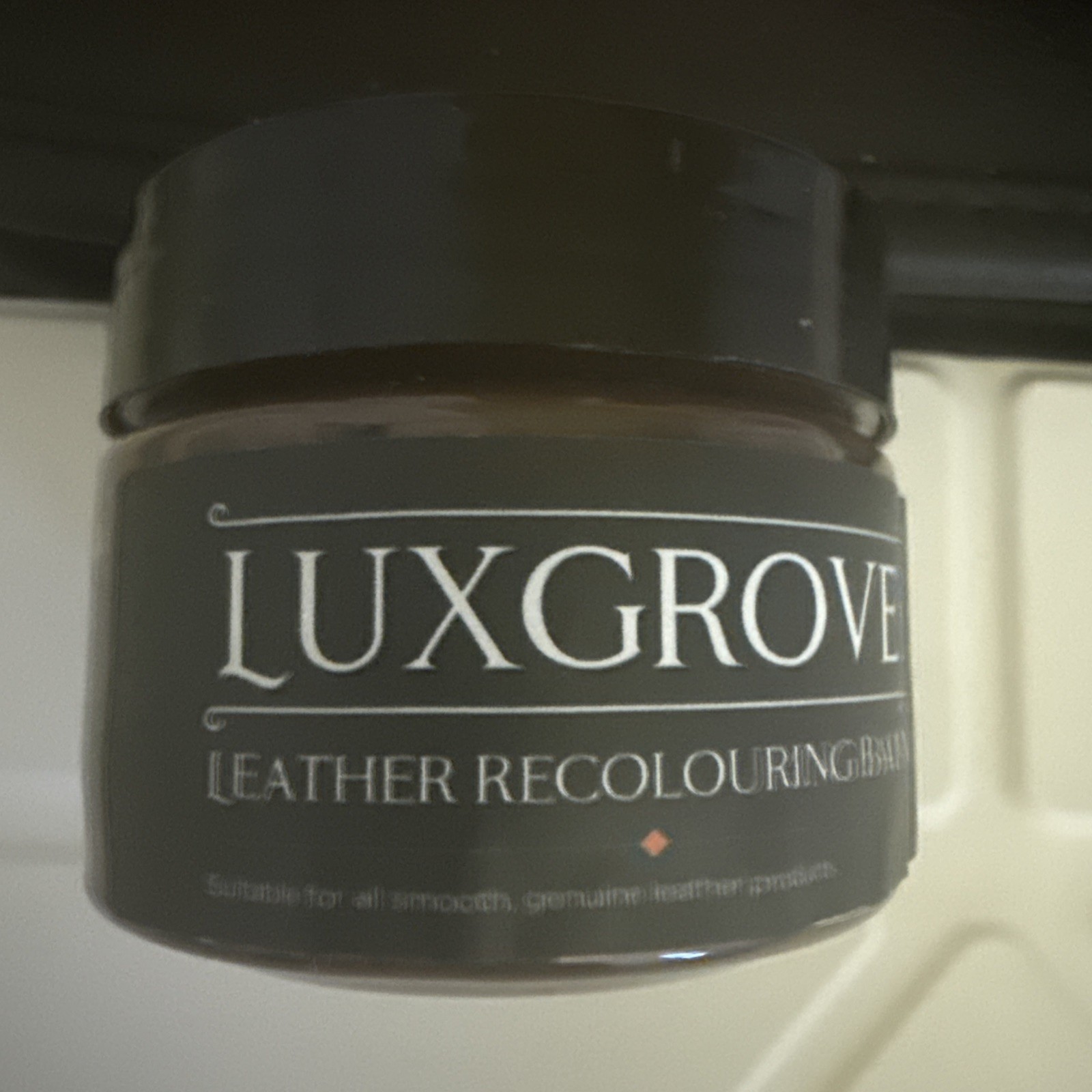 Luxgrove Dark Brown Leather Recoloring Balm, Leather & Vinyl Repair Kit