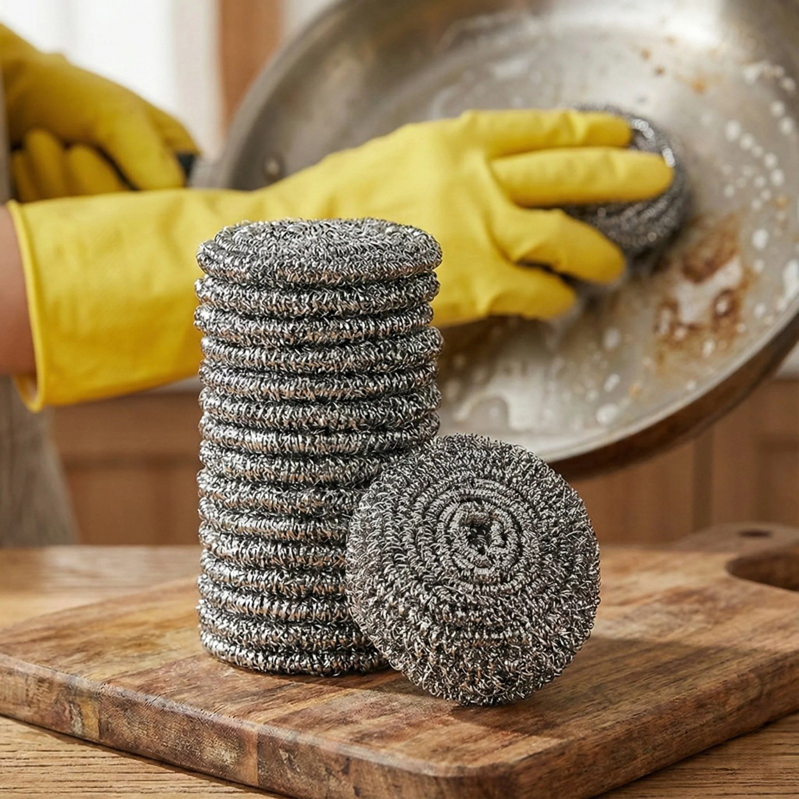 20-Pack Stanley Home Products Stainless Steel Kitchen Scouring Cleaners