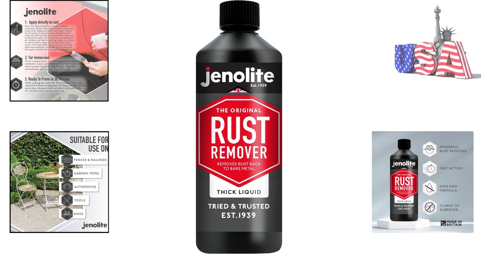 Rust Remover for Metal – Fast-Acting, 500ml for Effortless Restoration