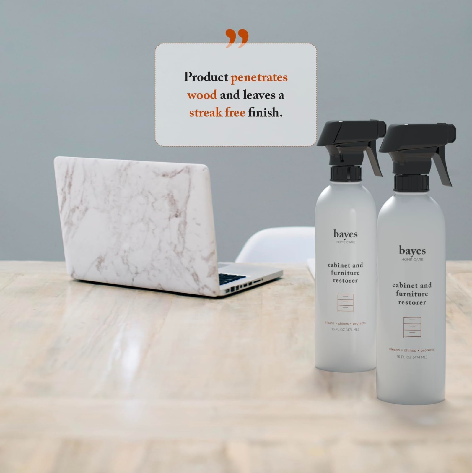 High-Performance Wood Furniture Cleaner & Polish – Cleans, Conditions, Preserves