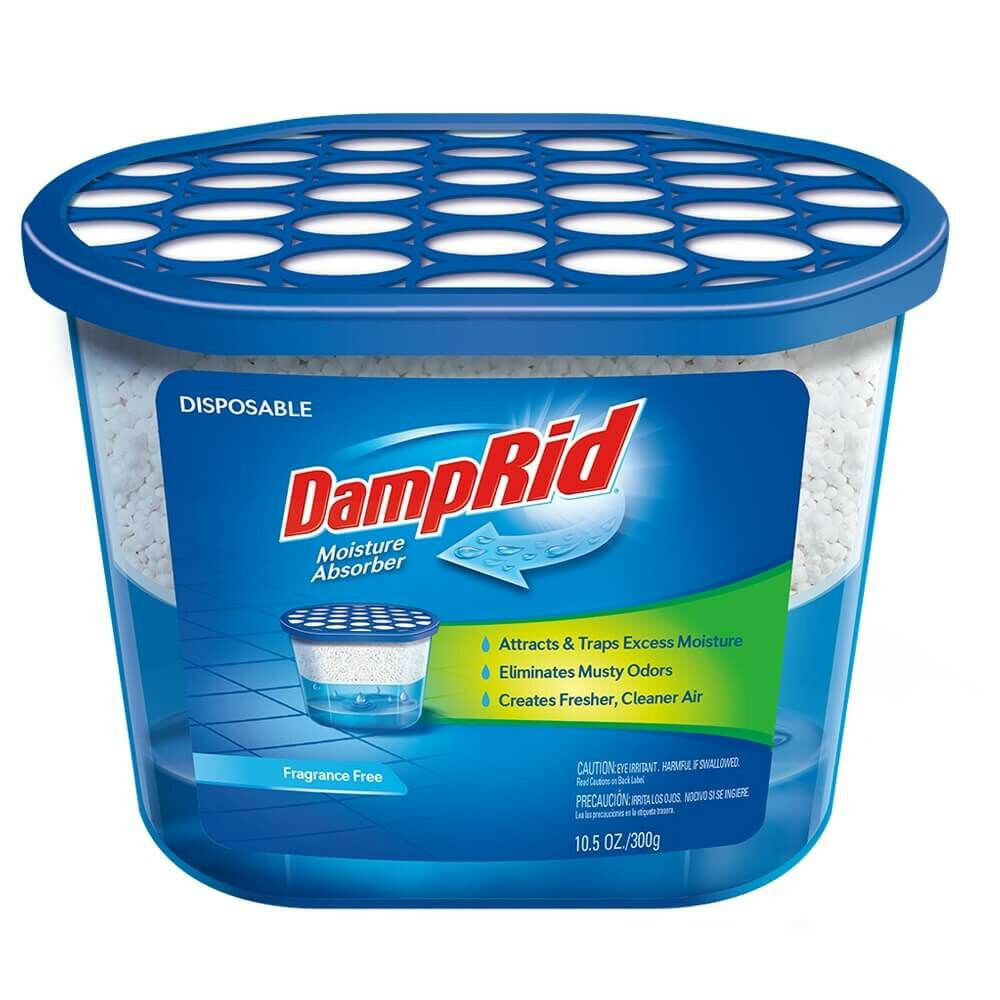 Damp Rid FG50T High Capacity Moisture Absorber, 10.5 Oz 4 pack