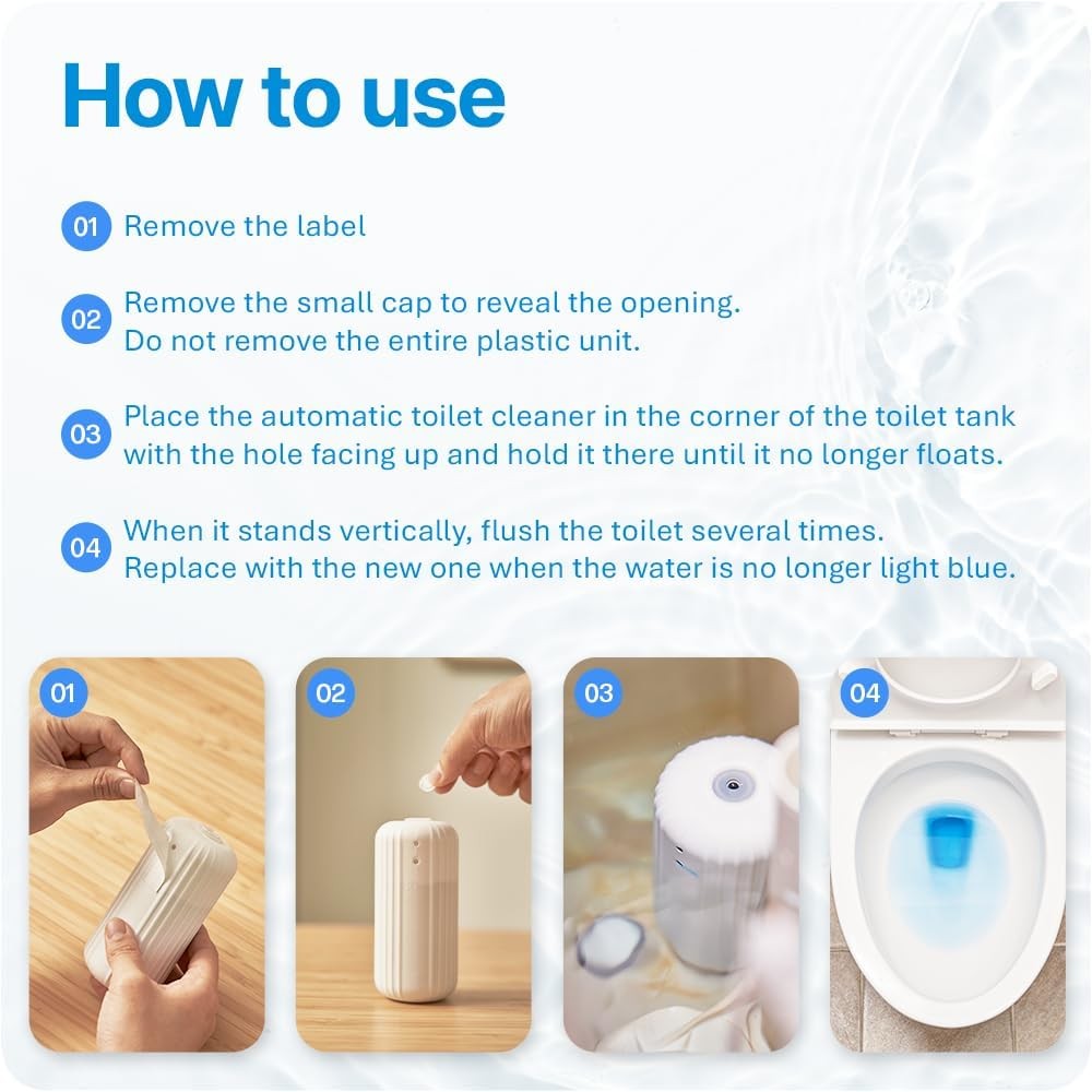 Automatic Toilet Bowl Cleaners Forest Green 68 Bottles(UPTO 2500 FLUSHES/Bottle