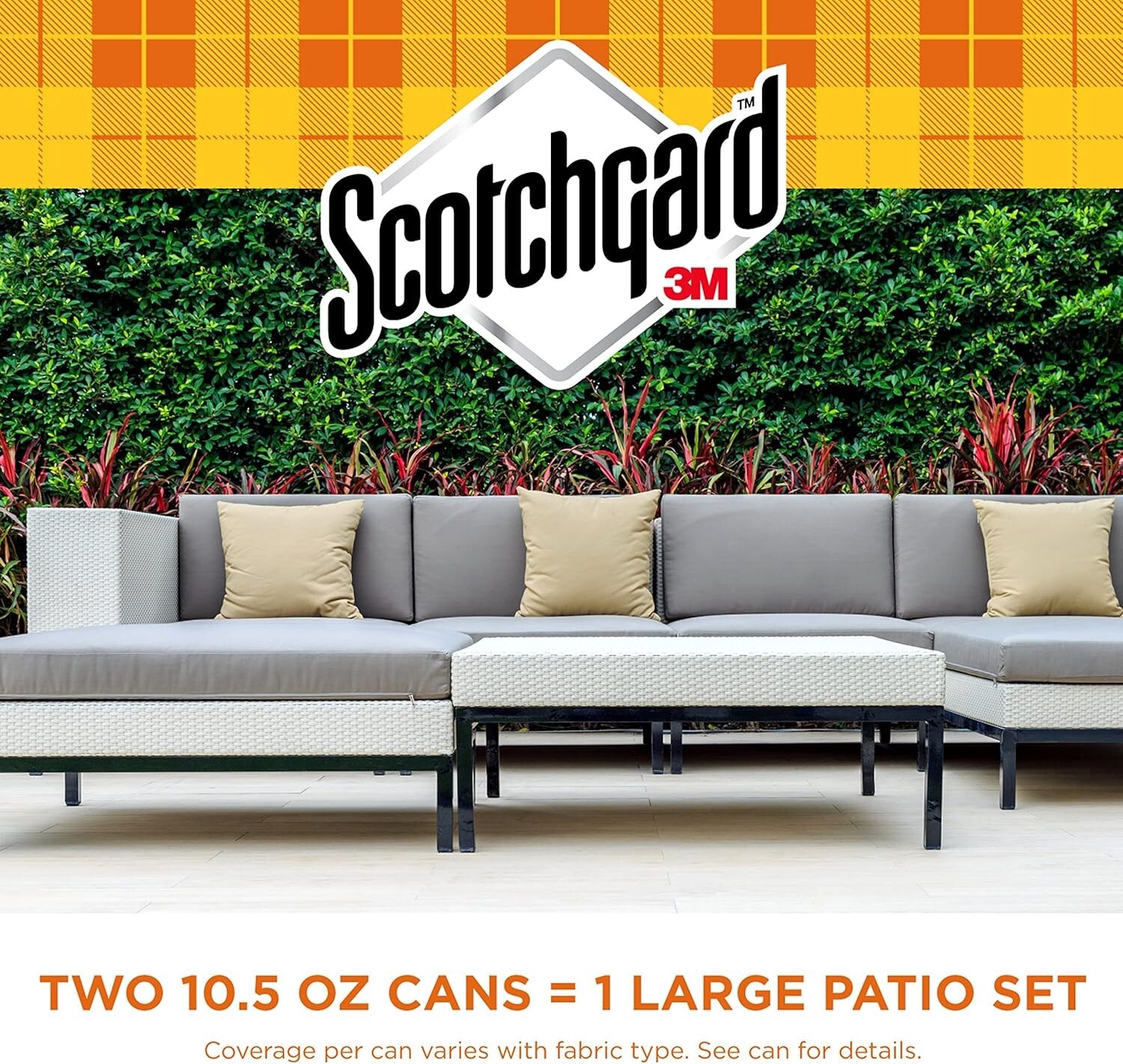 2-Pack Scotchgard Outdoor Sun and Water Shield, Repels Water, 10.5 oz each