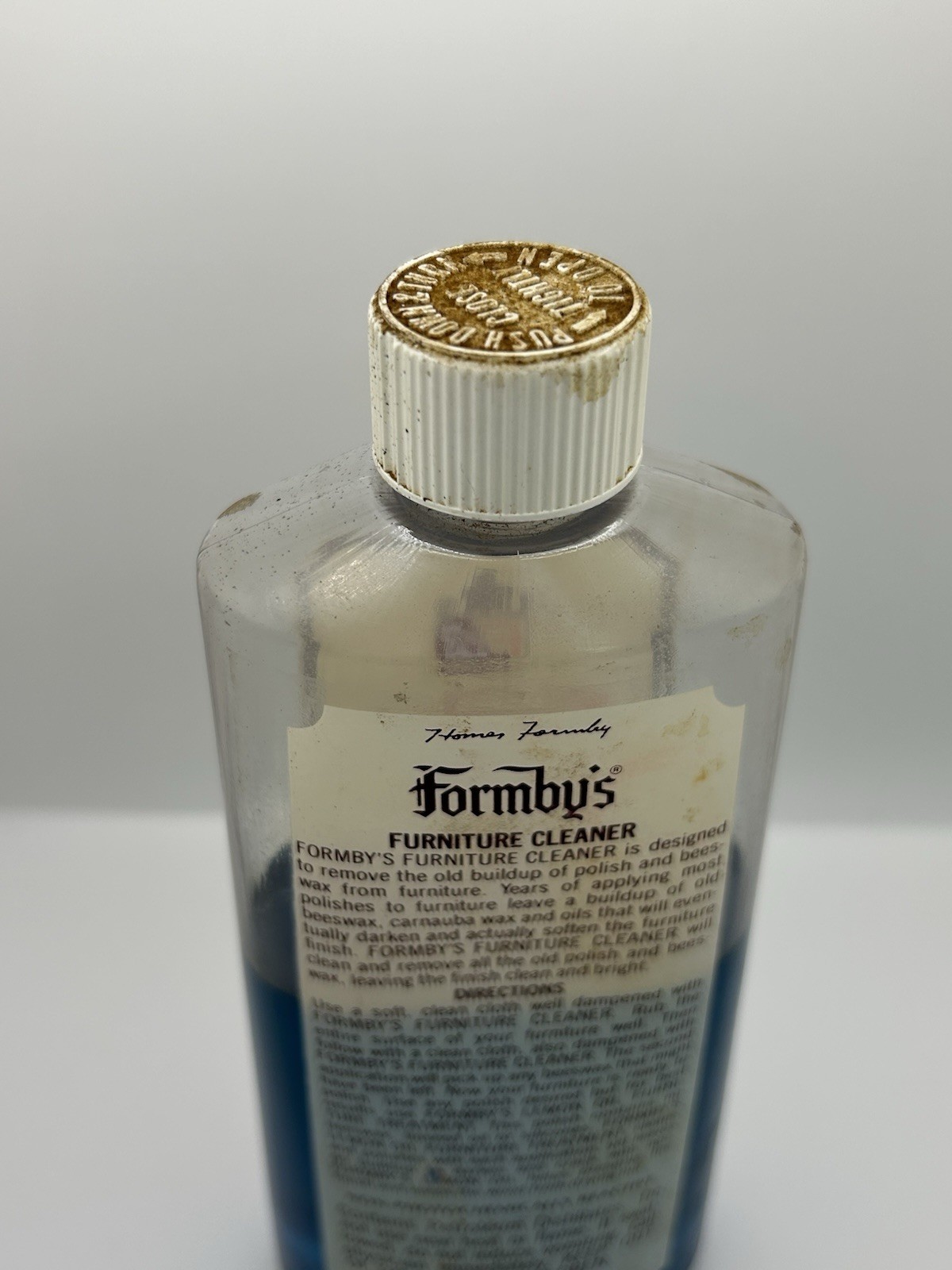 Vintage Formby’s Furniture Cleaner Dissolves Wax 8 Oz *USED* 60% FULL