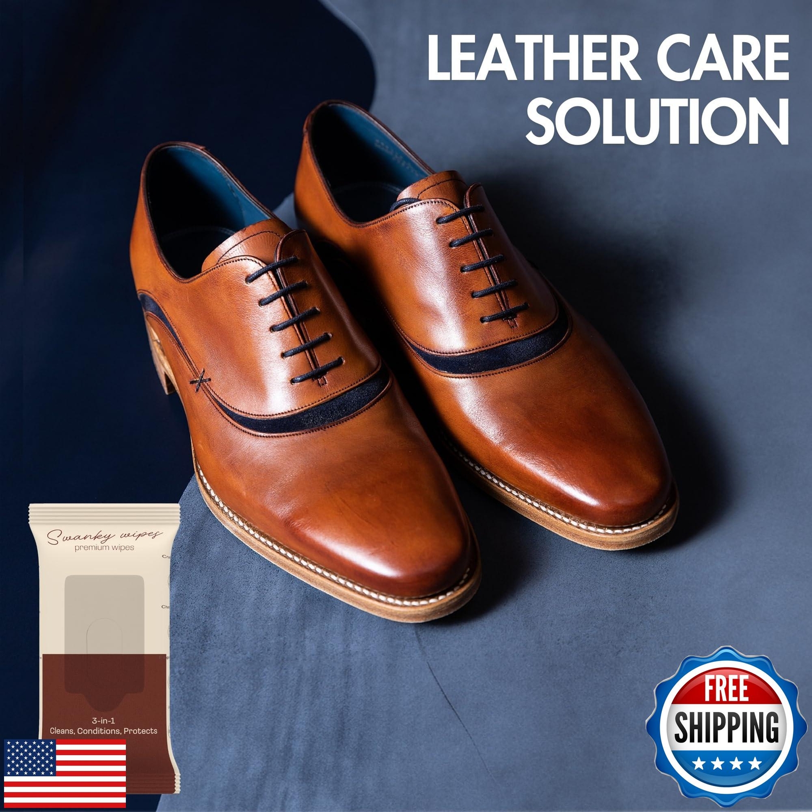 Swanky Leather Wipes – Leather Cleaner and Conditioner for Purses, Shoes, Fur