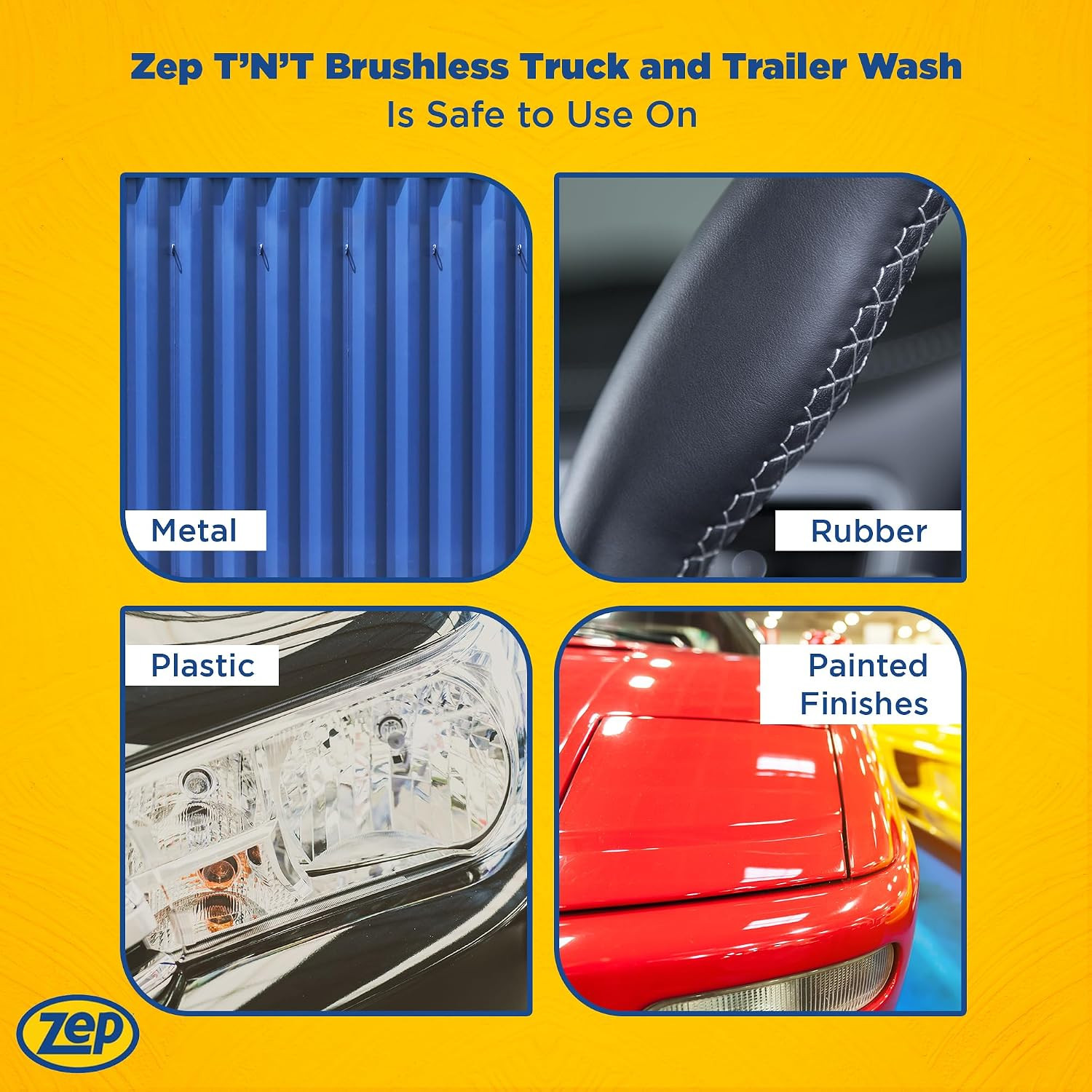 Zep Brushless T’N’T Truck and Trailer Wash – 5 Gallon (1 Pail) 37635