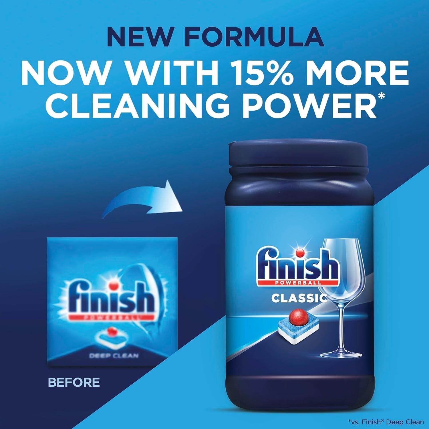 Finish Classic Dishwasher Pods,No Pre-Rinse Dishwasher Detergent Soap For Clean