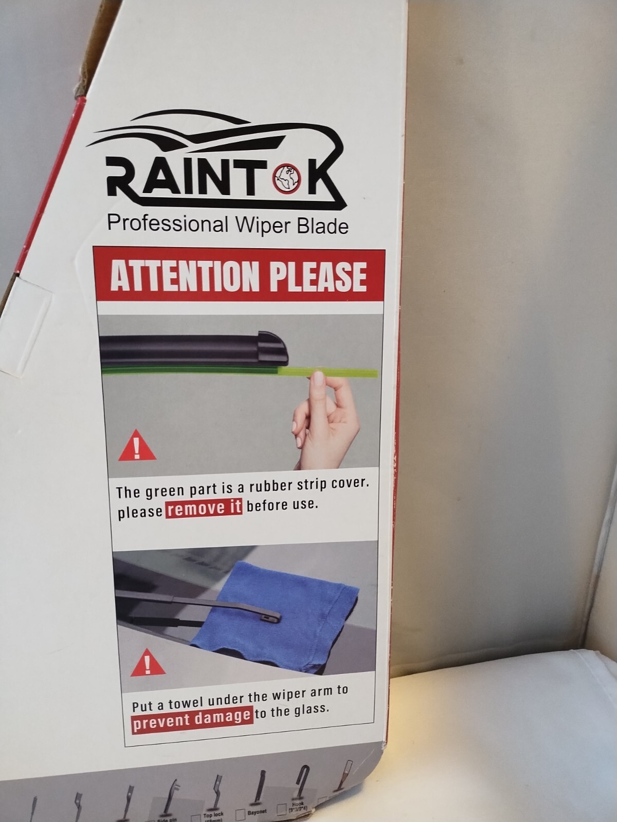 Raintok Professional Wiper Blade 2012-2018 Ford Focus Long Service Life