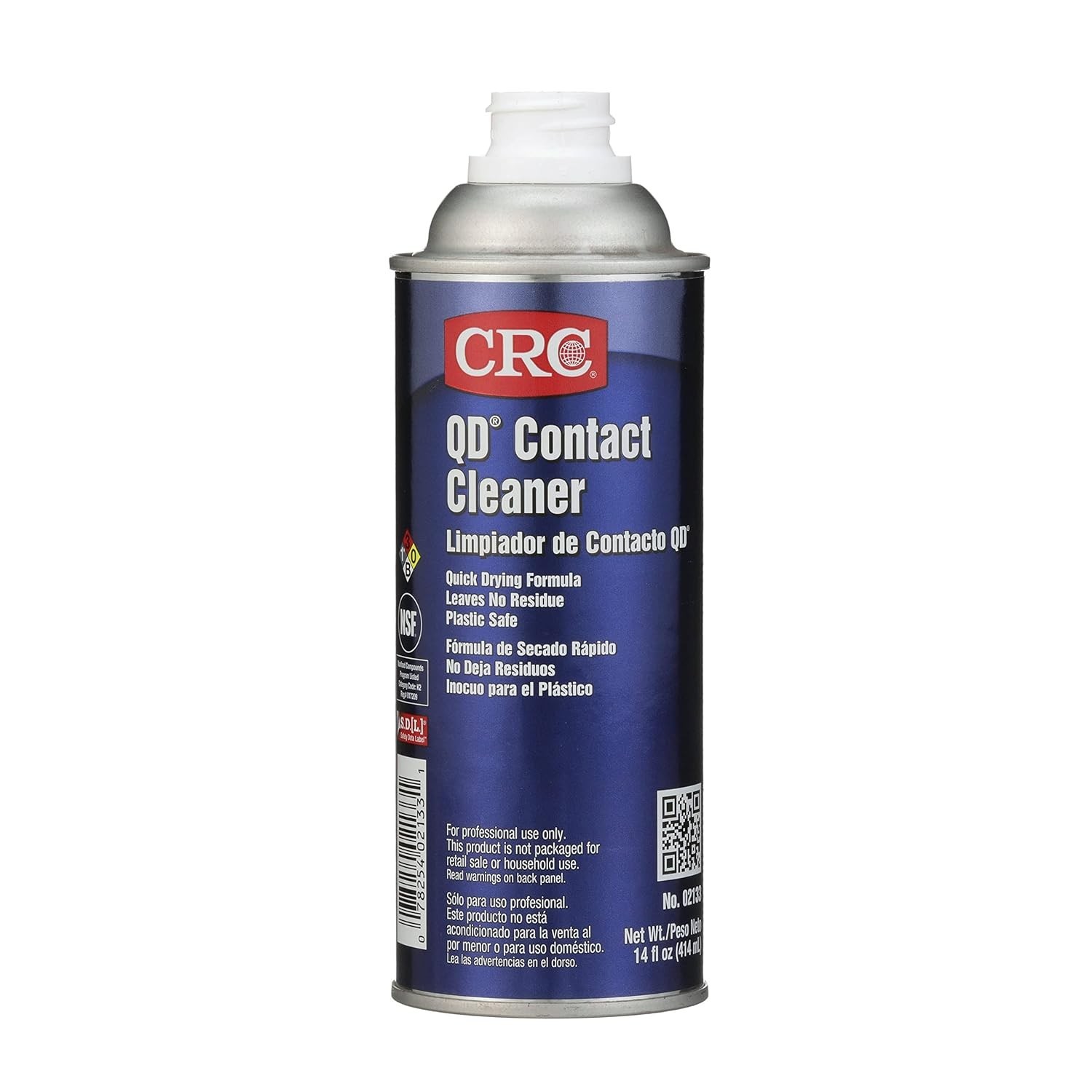 2133 QD Plastic Safe Liquid Contact Cleaner, 14 fl oz Non-Aerosol Spray Can, …