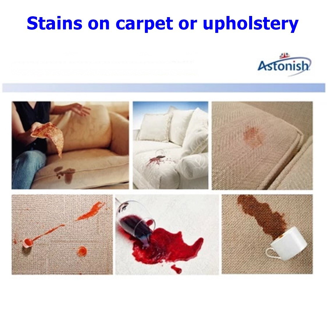 2x Astonish Stain Remover Bar Clothes Carpet Upholstery Pre Laundry Fabric 75g.