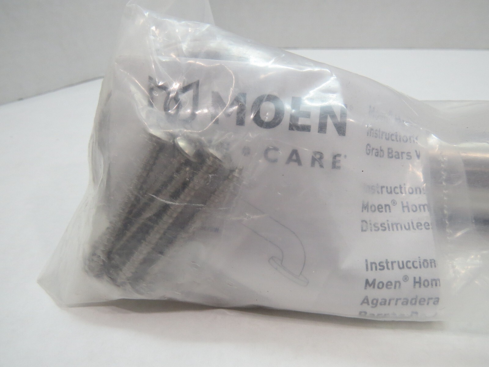 Moen 8912 Bathroom Safety 12-Inch Stainless Steel Bathroom Grab Bar (I2E676C)