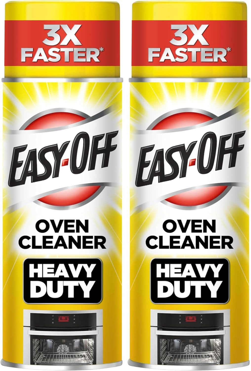Heavy Duty Oven Cleaner Foam, Removes Grease & Burned-On Food, for Ovens, Grill