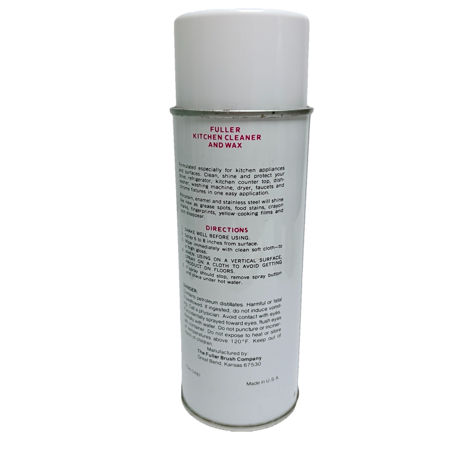 Brush Company Kitchen Cleaner and Wax Shines And Protects Vintage 14 oz