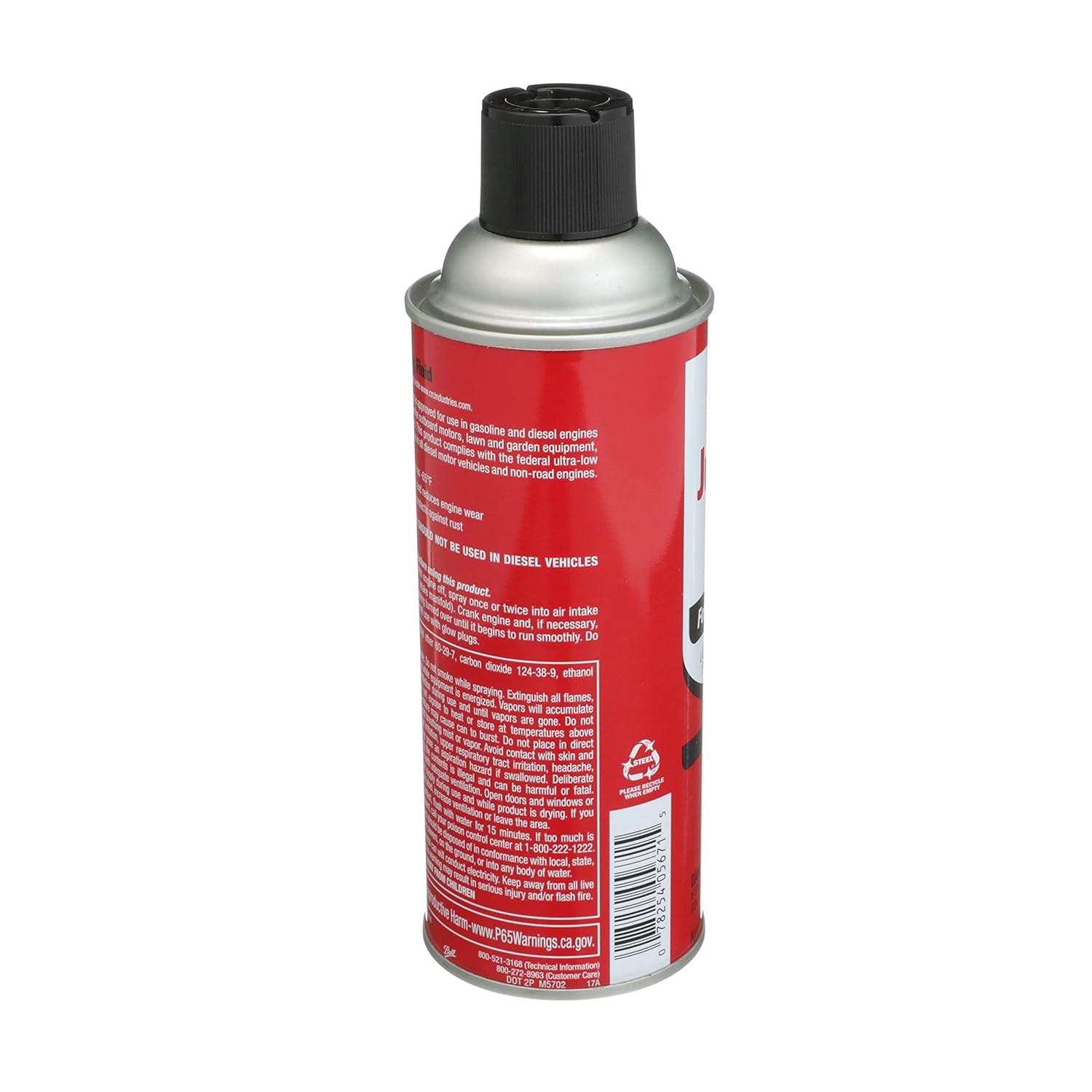 CRC 05671 Jump Start Starting Fluid with Lubricity 11 Oz Gas Diesel Engine
