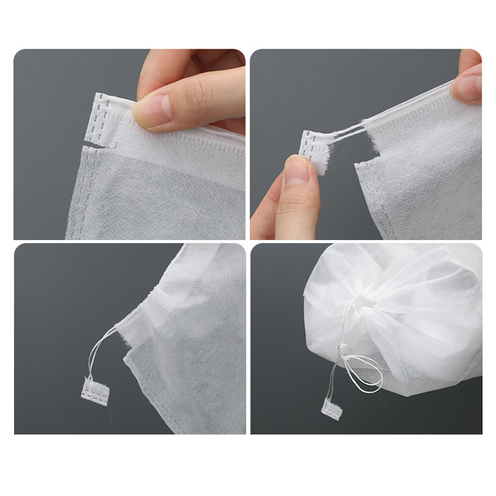 Shoe Storage Sundries Cover Shoe Cover Non-woven Bag Drawstring Storage Bag