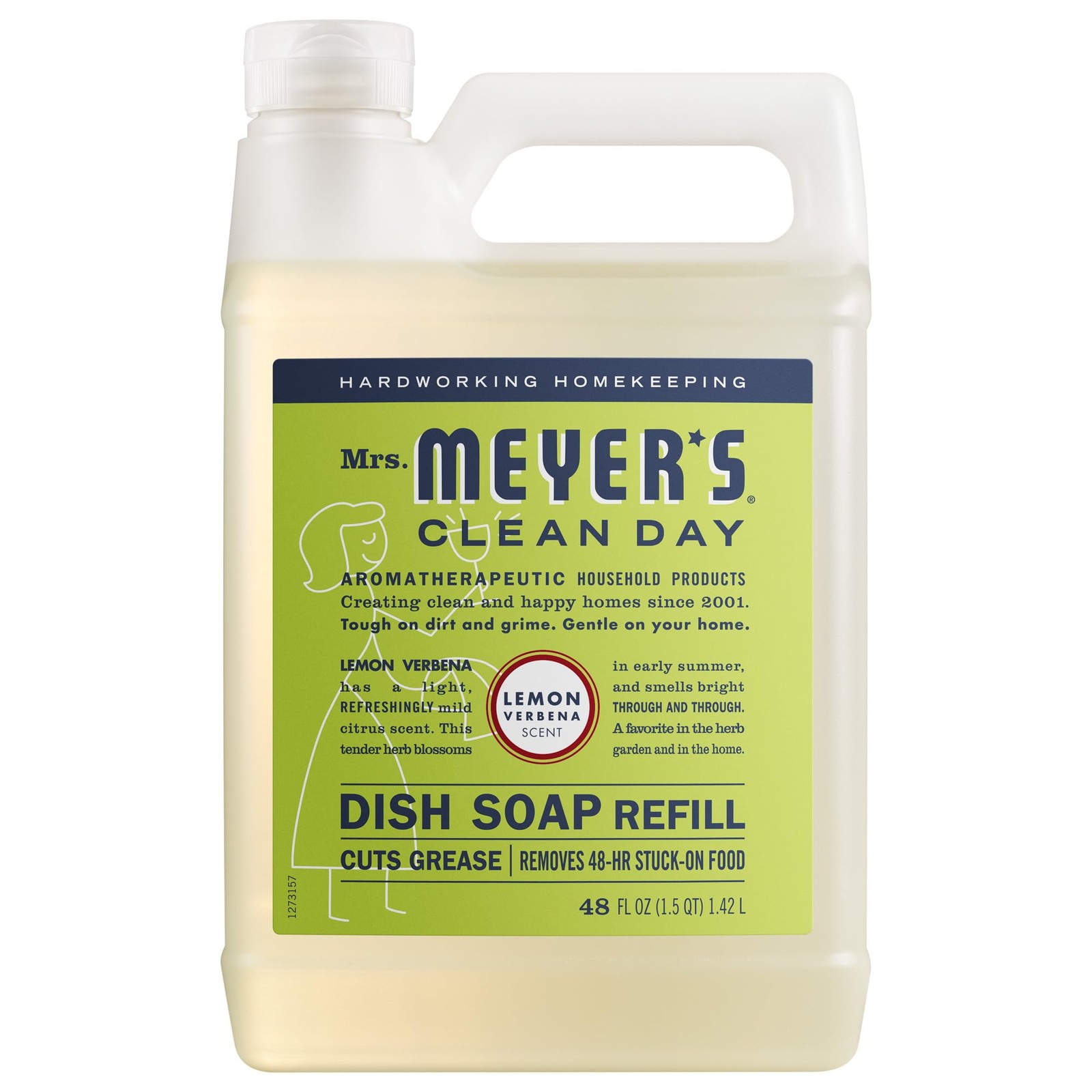 Liquid Dish Soap Refill Lemon Verbena 48 Fl Oz