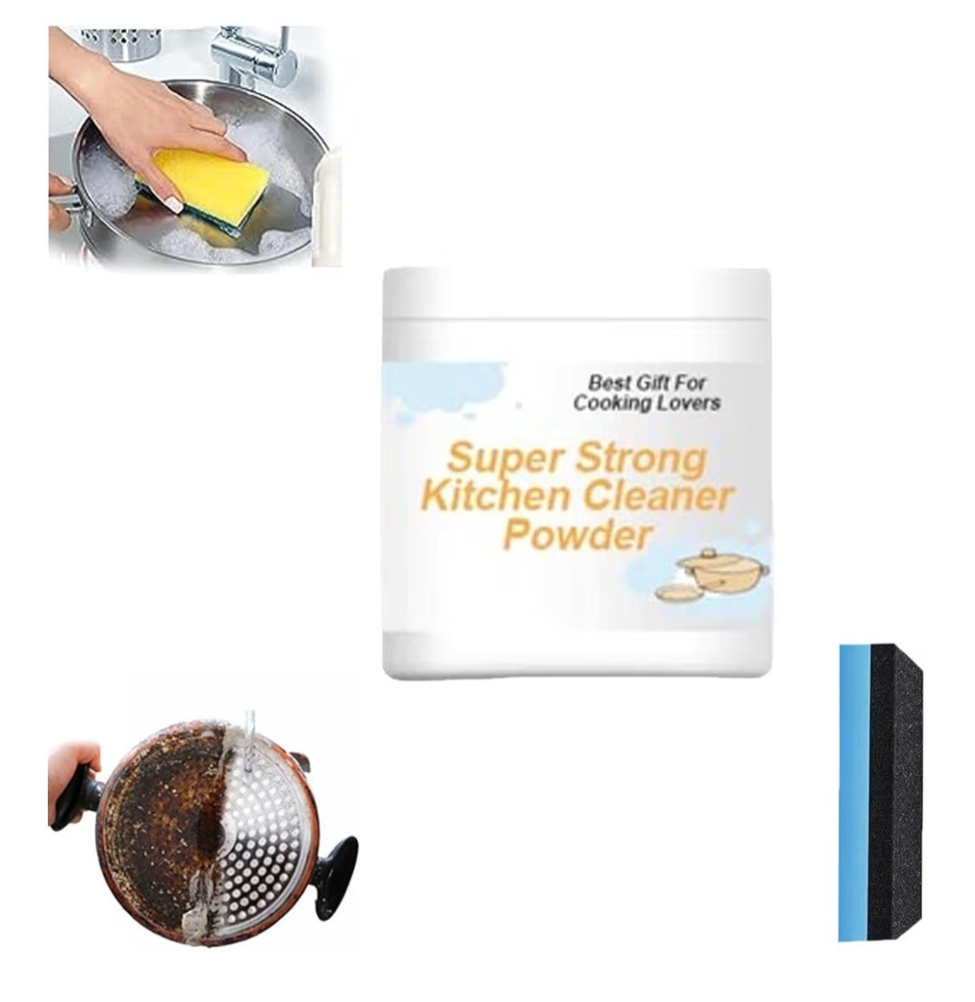 Super Strong Kitchen Cleaner Powder, 2024 Powerful Kitchen All-purpose Powder…