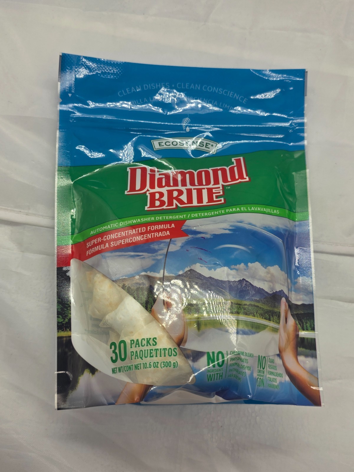 4 Melaleuca Ecosense Diamond Brite Automatic Dishwasher Detergent Total 110 pod