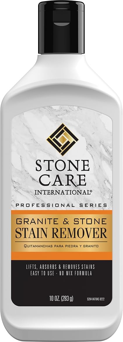 Stone Stain Remover – 10 Ounce – Stain Remover for Food, Coffee, Red Wine, In…