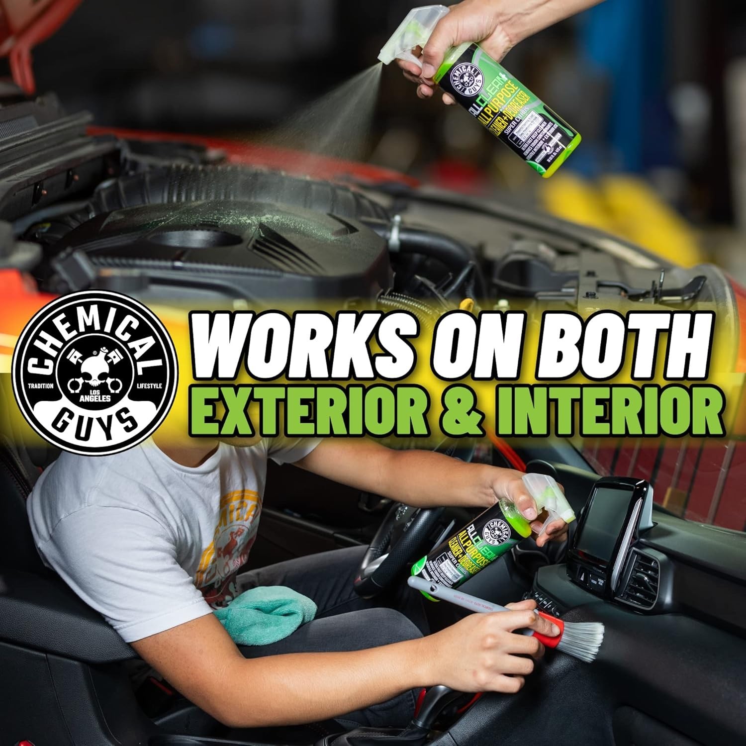 CLD_101 All Clean+ Citrus-Based All Purpose Super Cleaner, Safe for Cars, Tru…