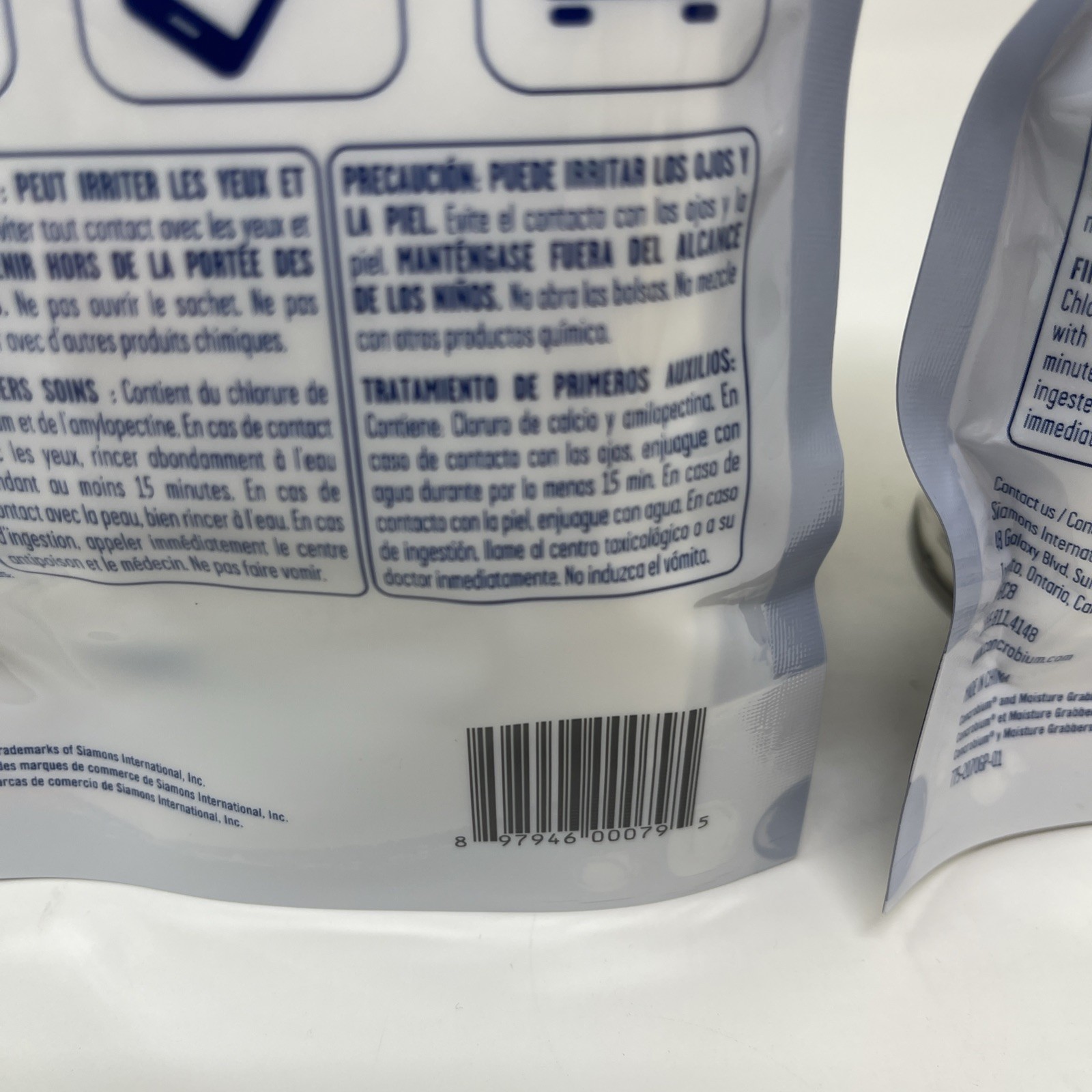 2 Pack – Concrobium Moisture Grabbers Humidity Absorbing Pouch Mini 2.1 Oz.