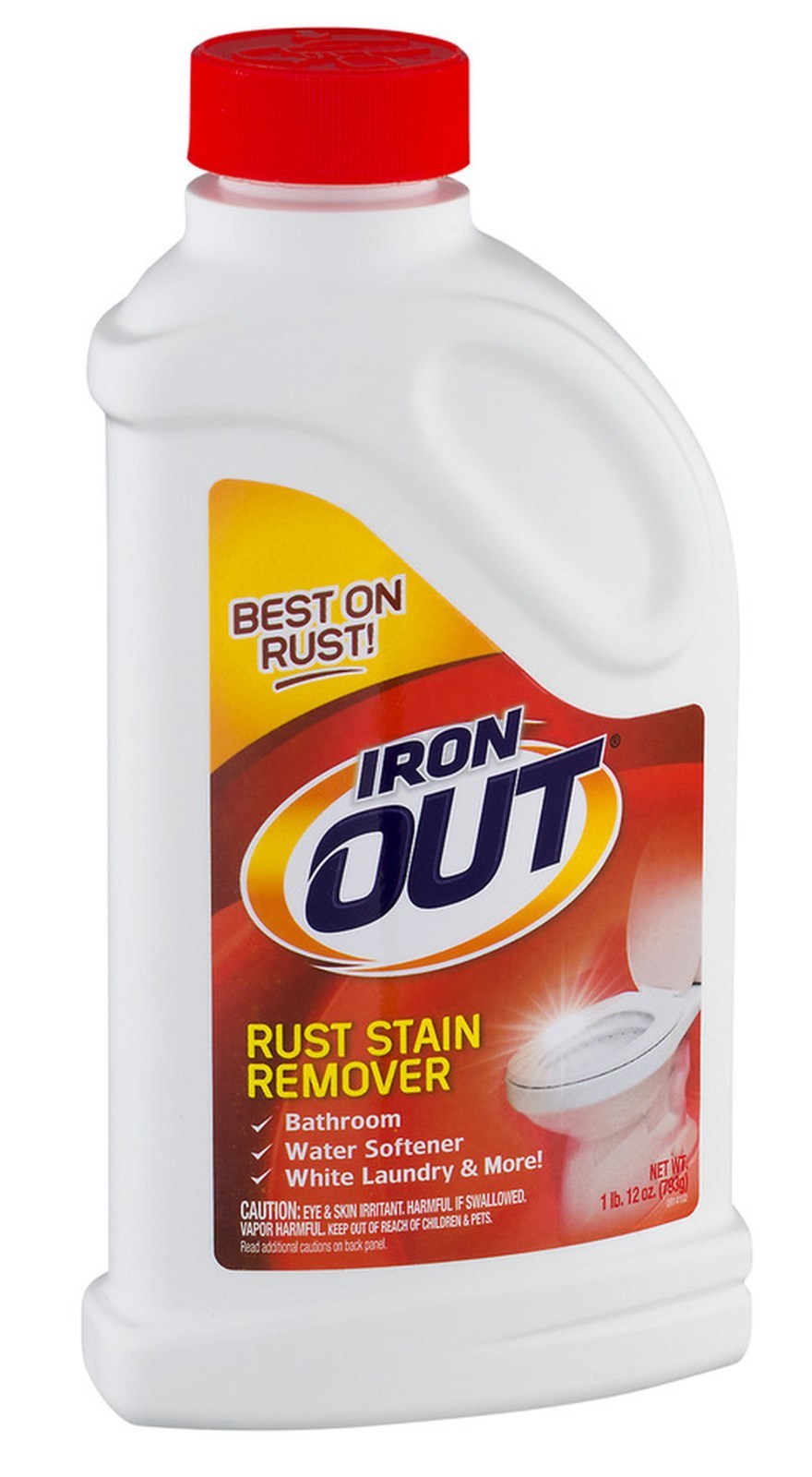 IRON OUT rEmOvE RUST Stain clothes laundry toilet tub 28 oz Summit Brands io30n