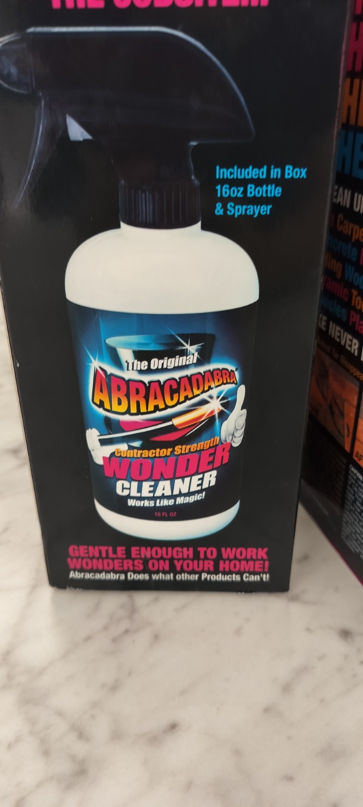 2 Abracadabra® Wonder Cleaner – As Seen on TV – 16 fl oz – Contractor Strength