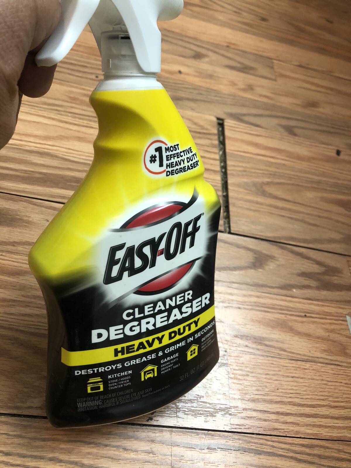 Easy-Off HEAVY DUTY Cleaner DEGREASER Stove Oven Engine Parts Tools 32oz Spray