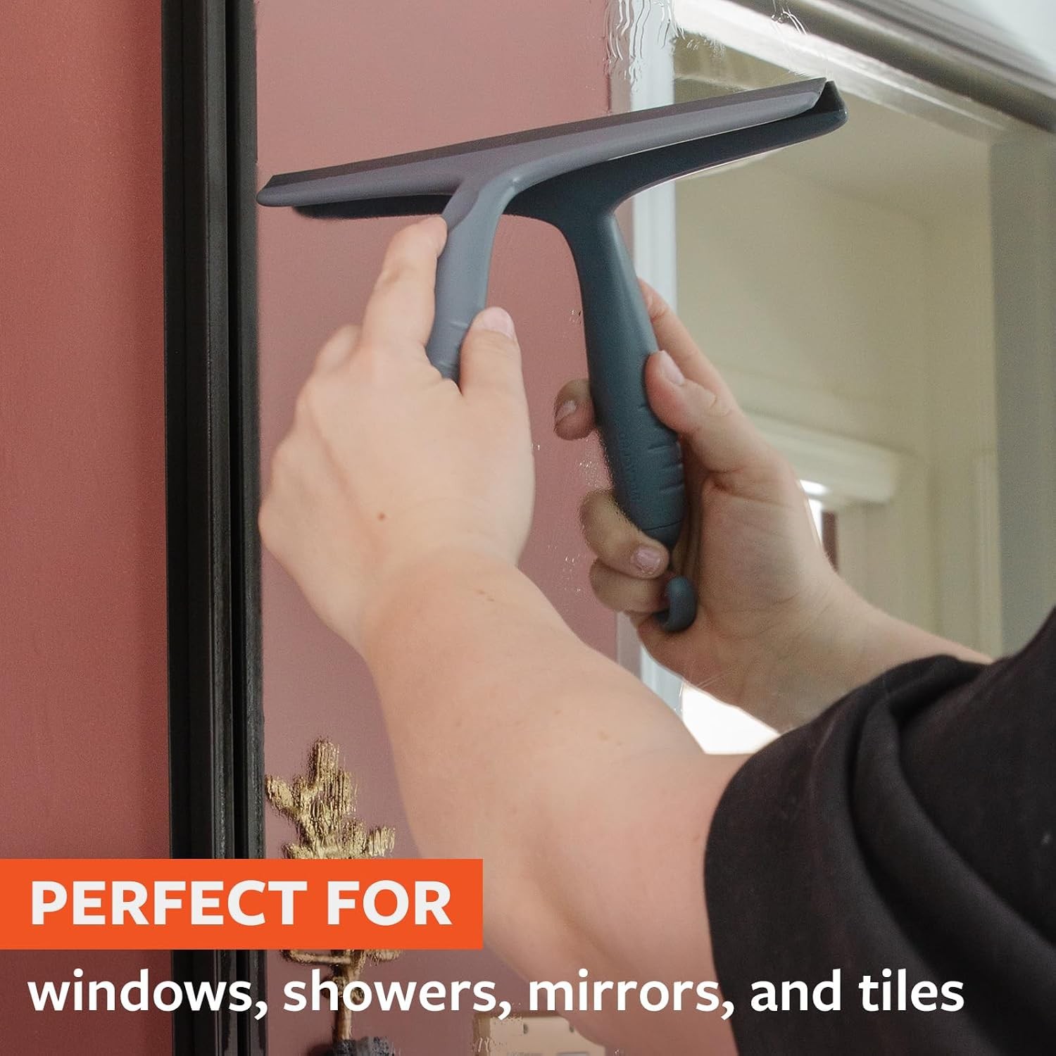 Clean Ocean Squeegee – Shower, Glass, Window, Tile, Windshield – Streak-Free