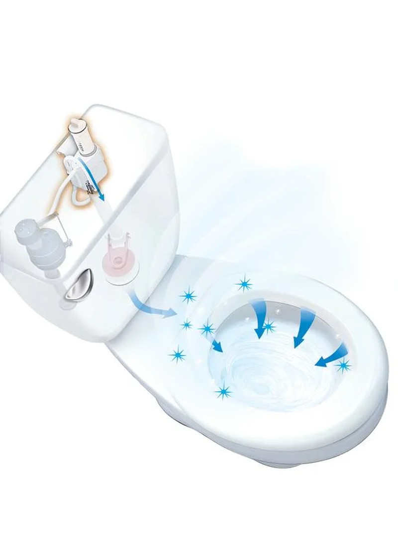 4 Pack Flush N Sparkle Bleach Toilet Cleaning Refills (2-Pack), 8302P8