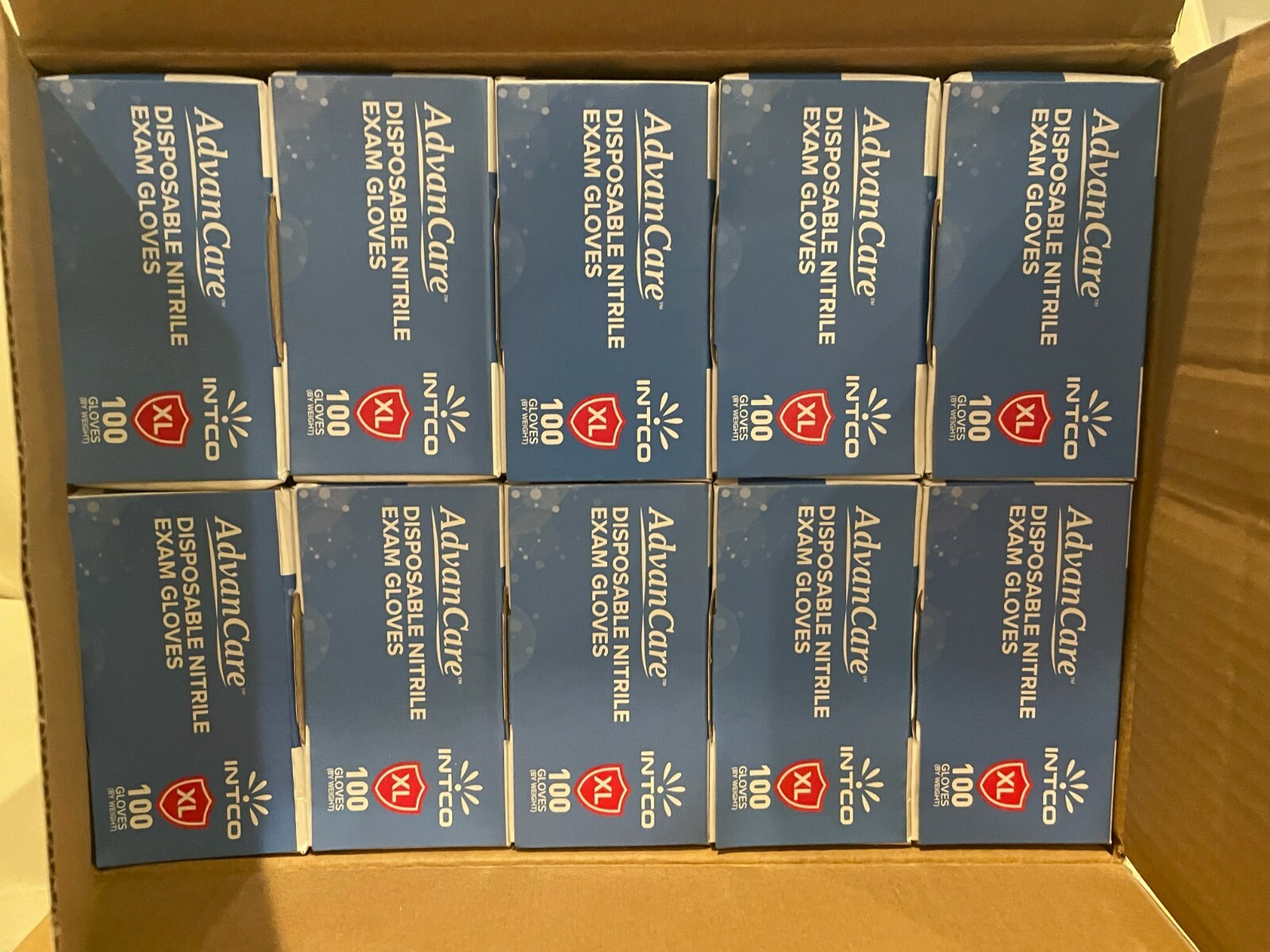 Case of 1000 Medical Grade Nitrile Exam Gloves.  510K FDA Approved. 