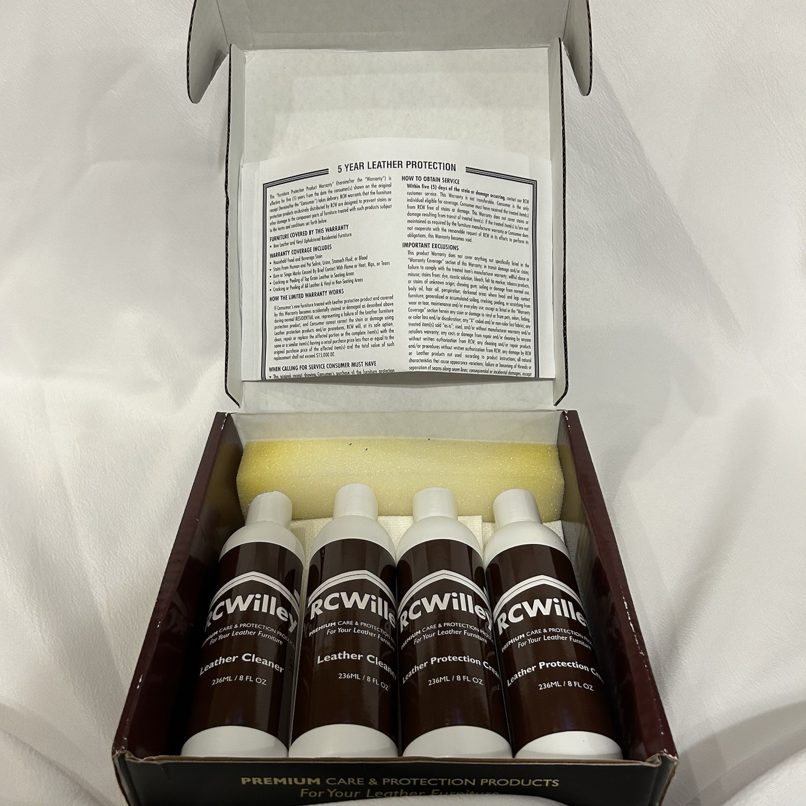RC Willey Leather Furniture Care & Protection Kit