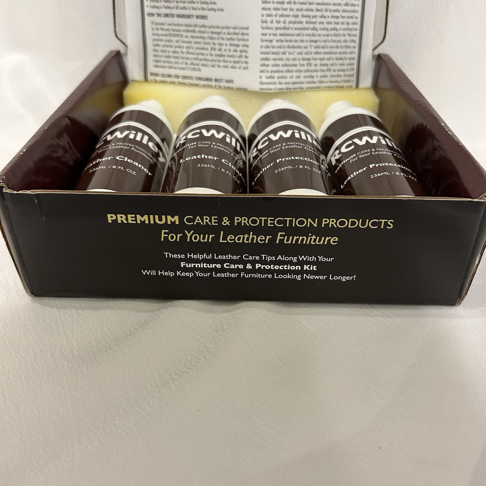 RC Willey Leather Furniture Care & Protection Kit
