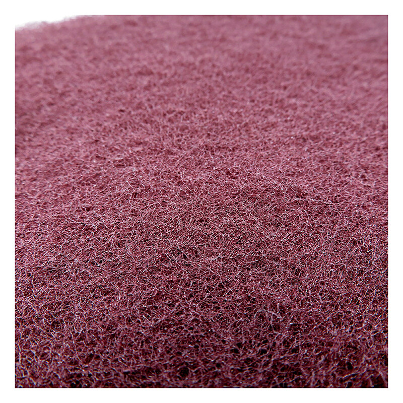 145x230mm Red Industrial Scouring Pad Rust Removal Deburring Cleaning Pads