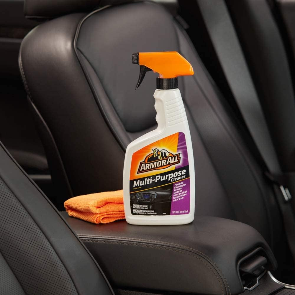 Multi Purpose Cleaner, Car Cleaner Spray for All Auto Surfaces, 16 Oz Pack of 2