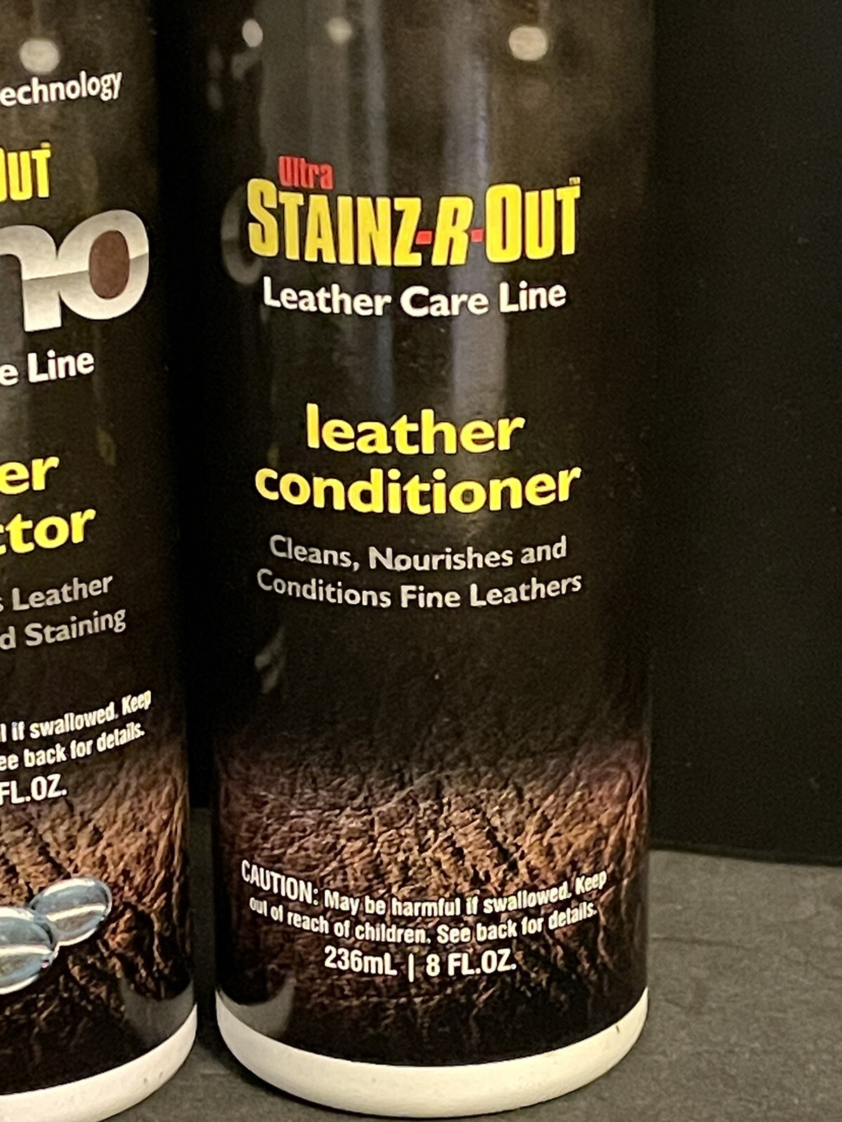 Ultra Stainz R Out Leather Care Line 3 Piece Kit NEW Rare and HTF