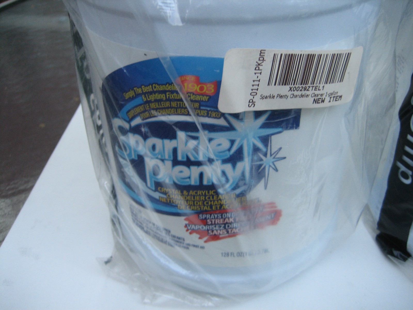 Lot of 2 Sparkle Plenty Chandelier Cleaner – 1 gallon – 128 oz Each “BRAND NEW”