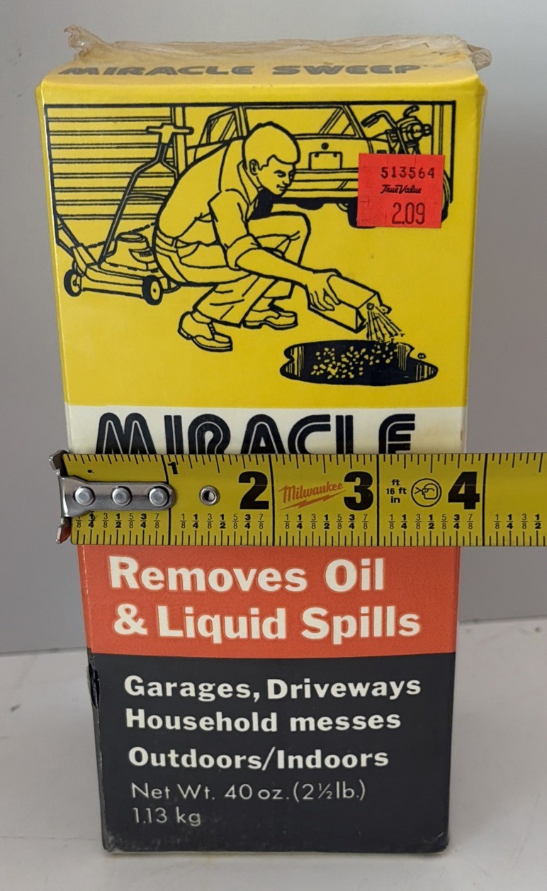 Vintage Miracle Sweep Multipurpose Indoor And Outdoor Cleaner NEW