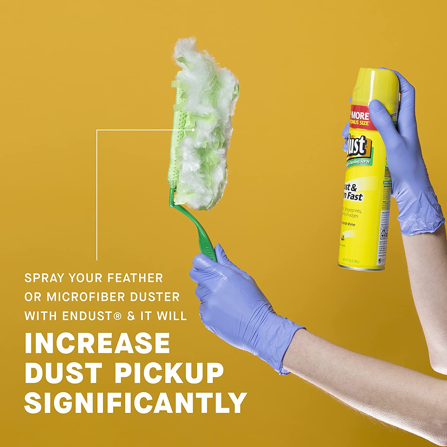 Multi-Surface Dusting and Cleaning Spray, Lemon Zest, 12.5 Ounce (Pack of 2)