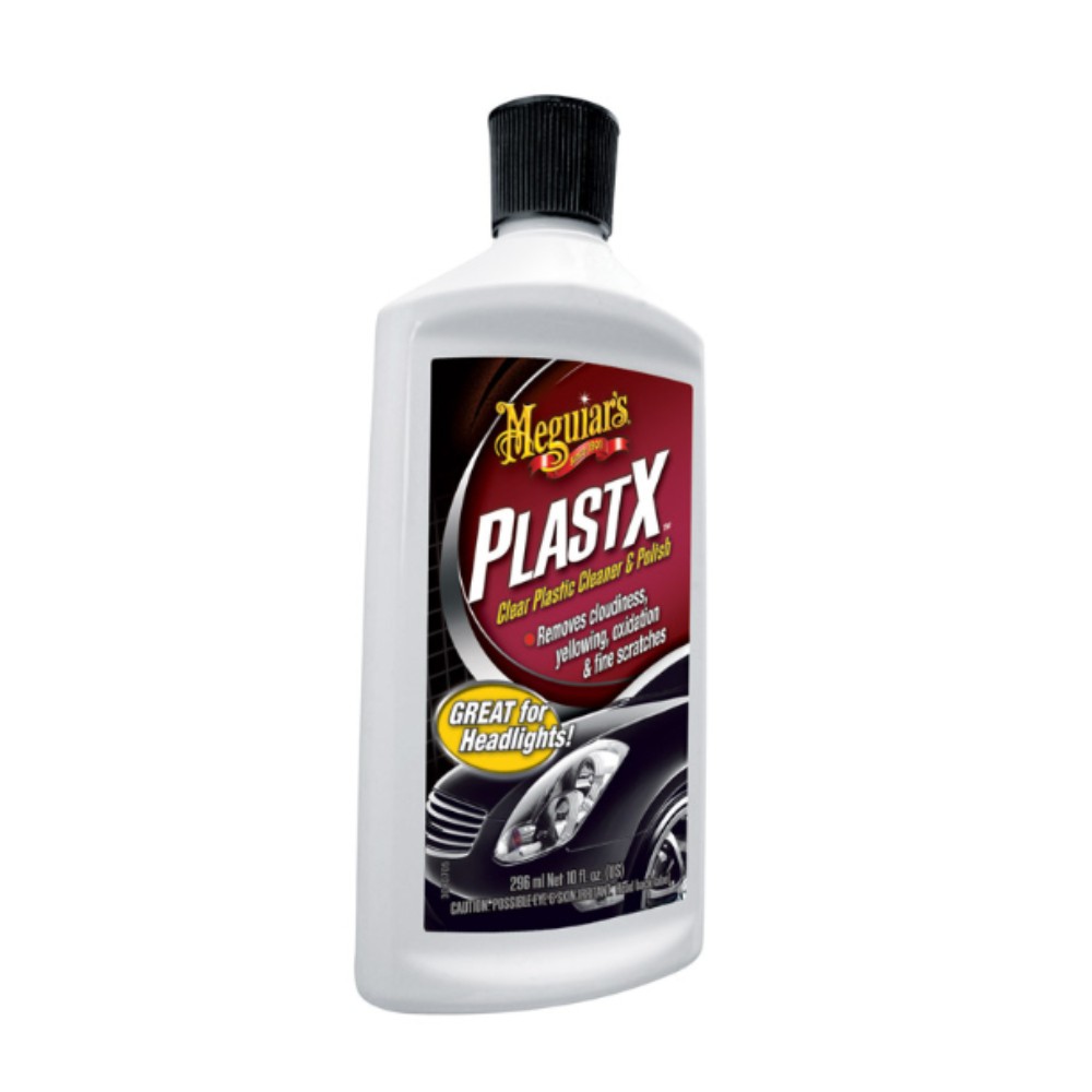 Meguiar’s PlastX Plastic Cleaner/Polish Liquid 10 oz (Pack of 6)