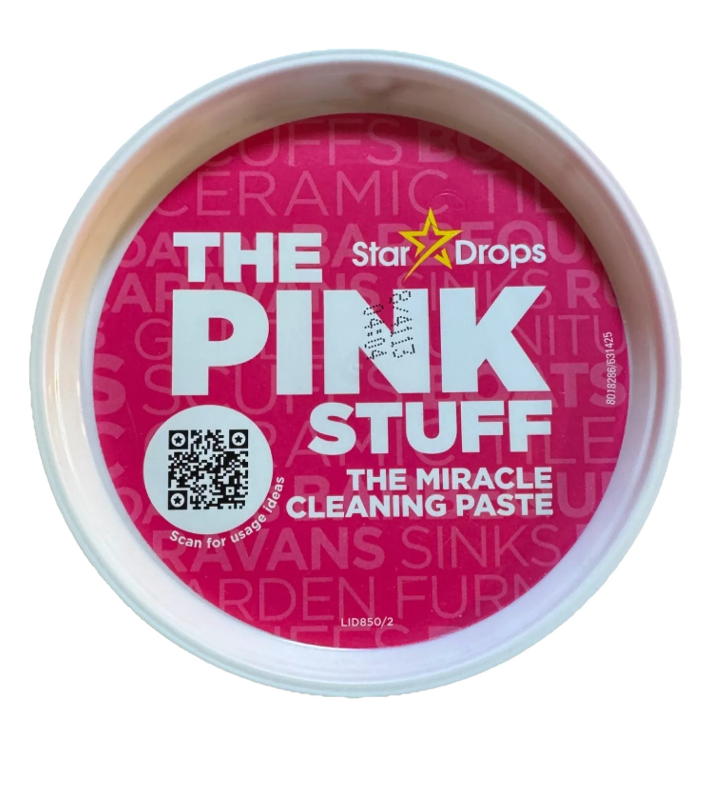 Stardrops The Pink Stuff Miracle Cleaning Paste 850 g / 1.87 lb / 29.98 oz