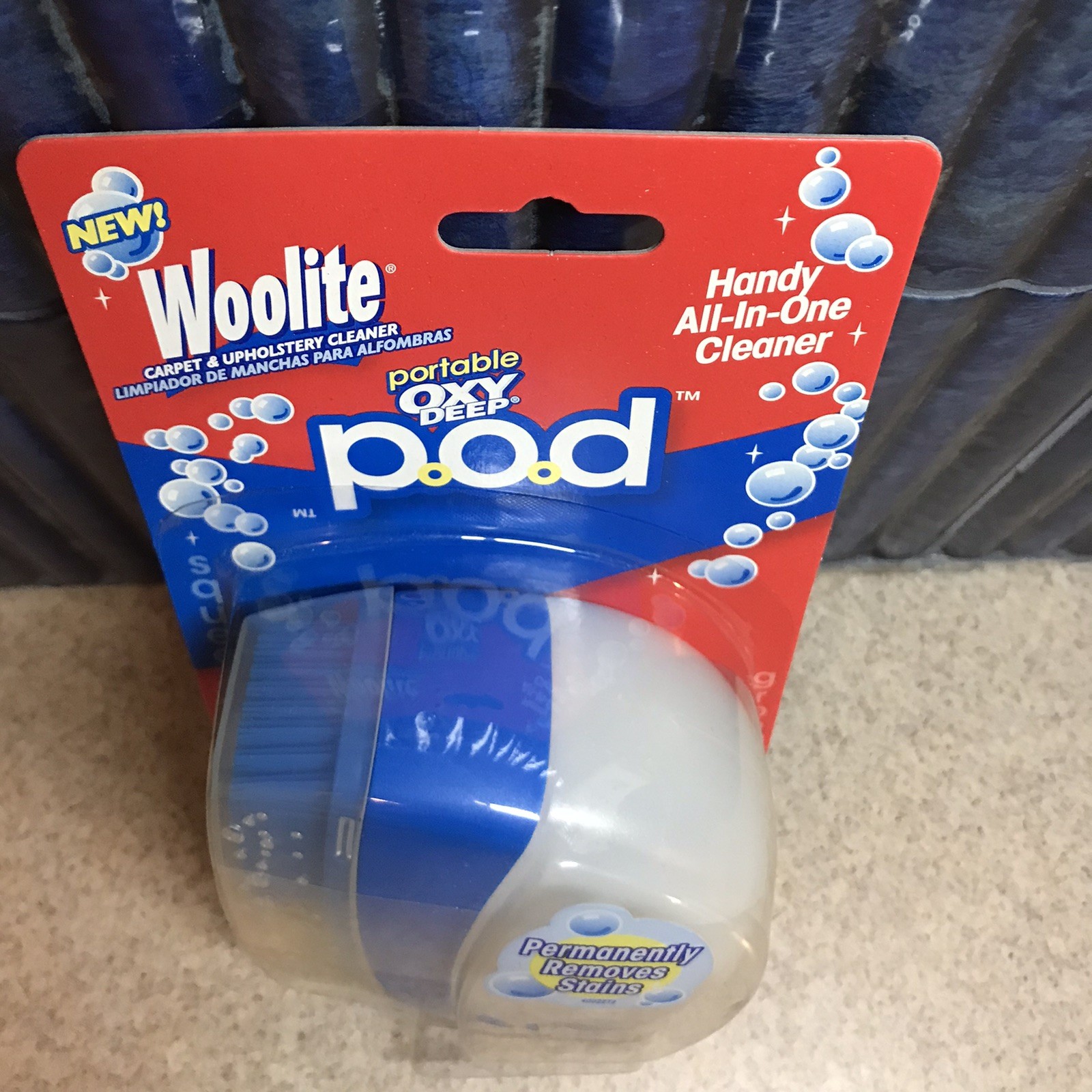 Woolite Portable Oxy Deep POD All In One Carpet Upholstery Cleaner New Sealed