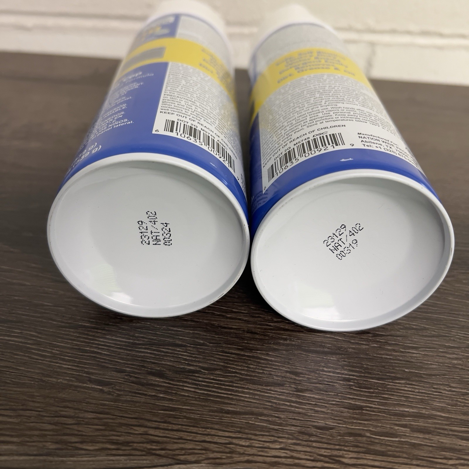 AC Safe AC-921 Foaming Air Conditioner Coil Cleaner 19 oz Lot of 2 New