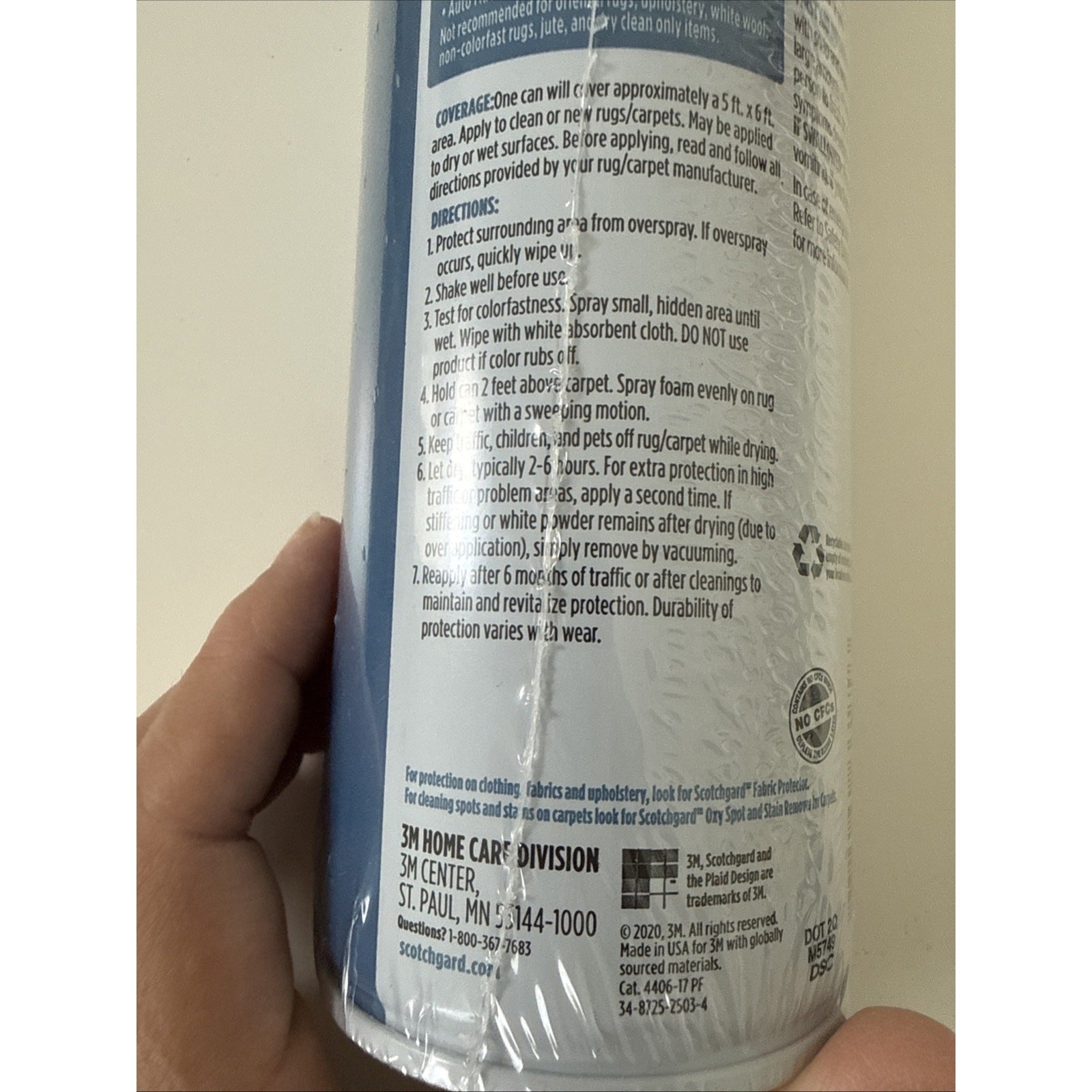 Scotchgard Rug & Carpet Protector, Carpet & Rug Protector Blocks Stains, 17 Oz